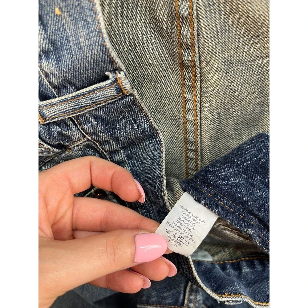 J.Crew Jeans Mens W35 L32 Classic Straight Medium Wash  Cotton Denim Relaxed